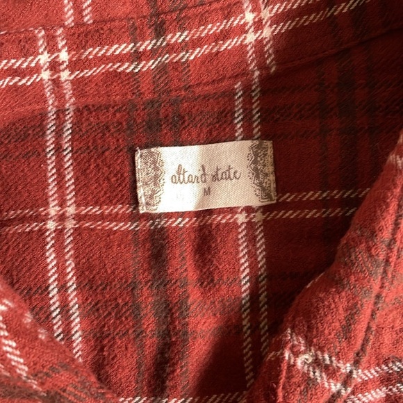 Altar'd State Rustic Plaid Button Up Shirt - Picture 6 of 6